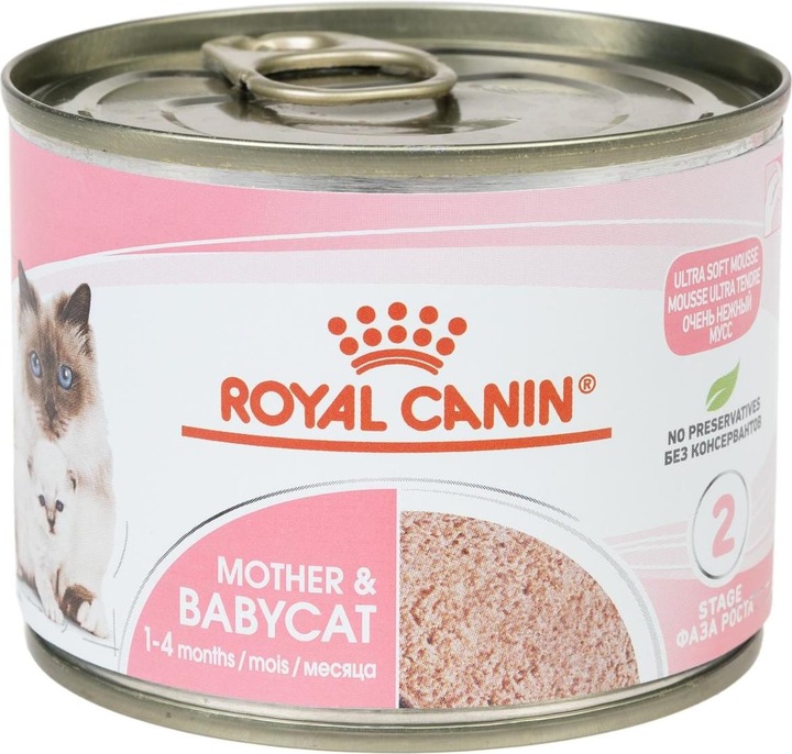 Immagine prodotto Royal Canin Mousse di mamma e babycat (Adulto, Cucciolo + gattino, 1 pz., 2960 g)