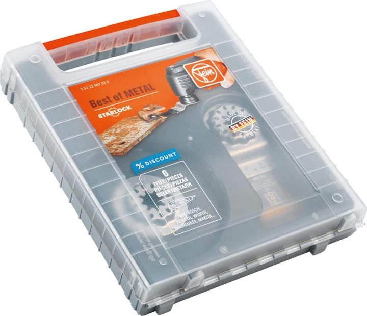Image du produit Fein Lame de scie Best of Starlock en métal, 6 pièces