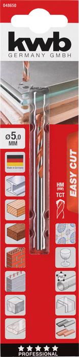 Produktbild kwb EASY-CUT Allzweckbohrer, ø 5,0 mm (5 mm)