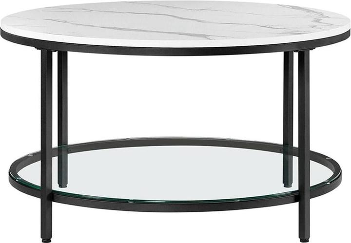 Actual product image Vasagle Couchtisch aus Marmor (80 x 80 x 44.50 cm)