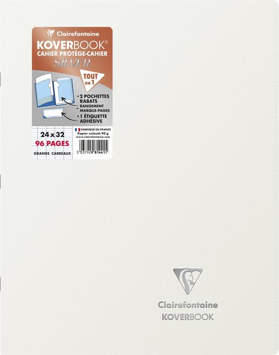 Produktbild Clairefontaine Schulnotebook (Kariert, Harter Einband)