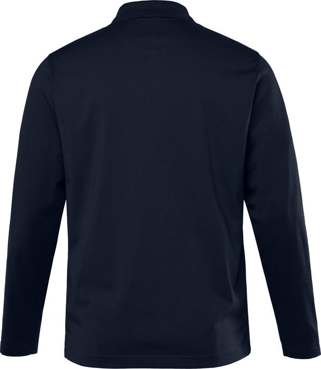 Actual product image Men+ Langarm-Poloshirt, Basic, Rundhals (8XL)