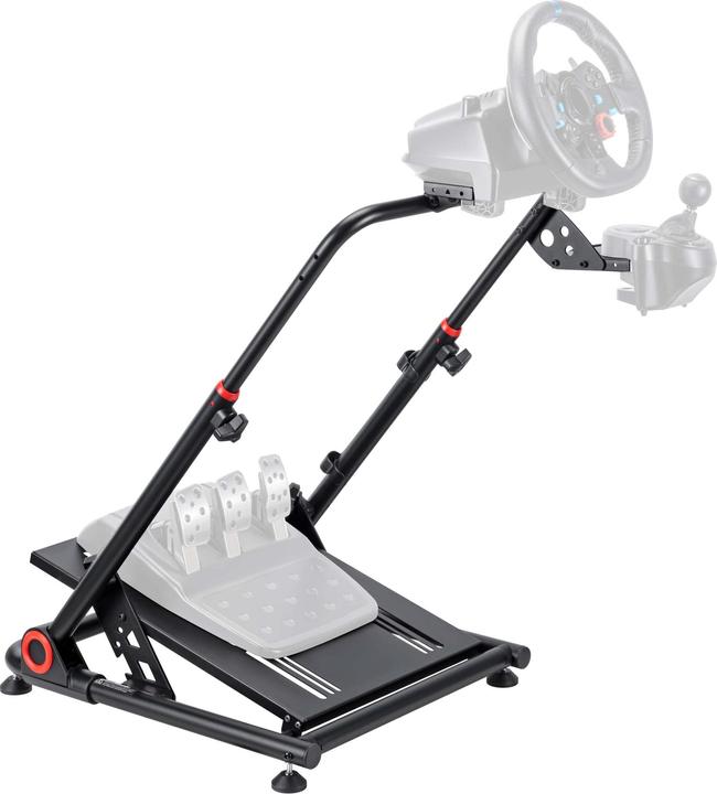 Produktbild Wiltec Lenkradständer klappbar Lenkrad Halterung Ständer Gaming Sim Racing Setup