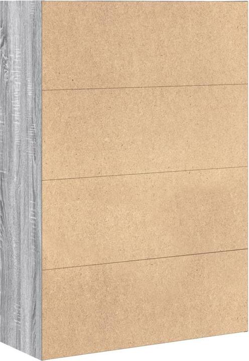 Immagine prodotto vidaXL Bücherregal Regal Standregal Büroregal Aufbewahrungsregal Grau Sonoma (80 x 30 x 114 cm)