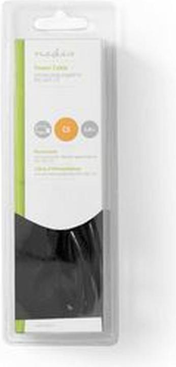 Produktbild Nedis Netzkabel Schuk oder Stecker abgewinkelt - IEC-3 (2 m)