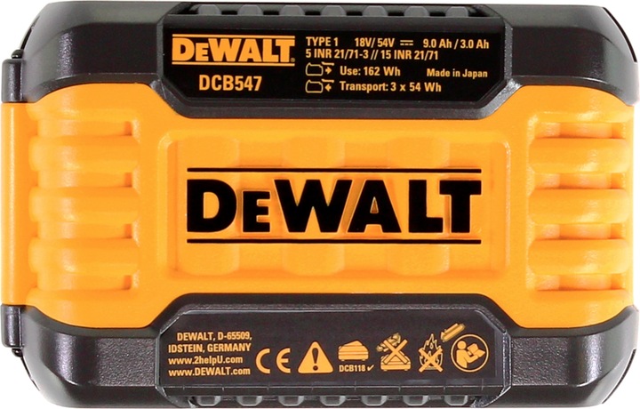 Immagine prodotto DeWalt Set di avviamento batteria 54V XR FlexVolt (54 V)