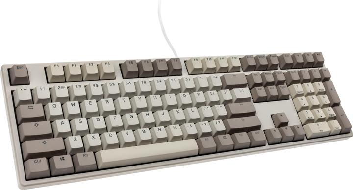 Produktbild Ducky Origin Vintage Gaming Tastatur, Cherry MX-Blue (US) (US, Kabelgebunden)