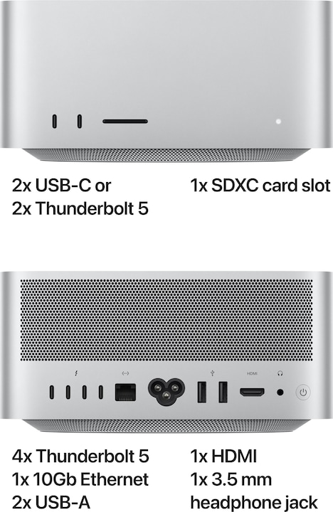 Actual product image Apple Mac Studio – 2025 (M4 Max, 36 GB, 512 GB, Apple M4 Max 32-Core)