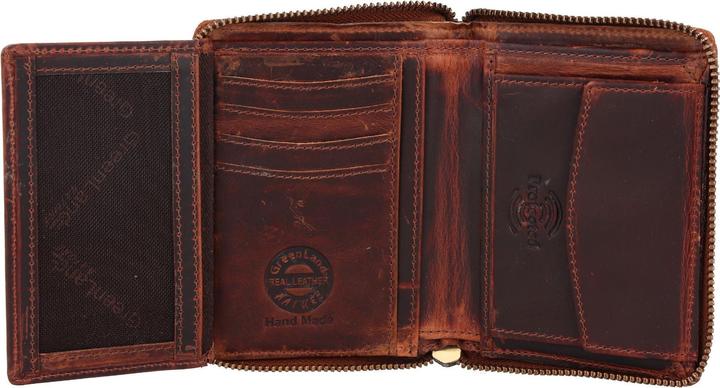 Immagine prodotto Greenland Nature Portafoglio Soft & Safe RFID in pelle 9 cm