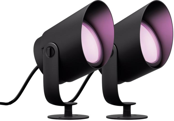 Actual product image Philips Hue Lily XL-tuinspot - wit en gekleurd licht Duo Pack (IP54)