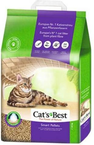 Image du produit Cat's Best Granulés intelligents (Absorption rapide, Biodégradable, Neutralisant, Agglomérant, Non poussiéreux, 5 kg)