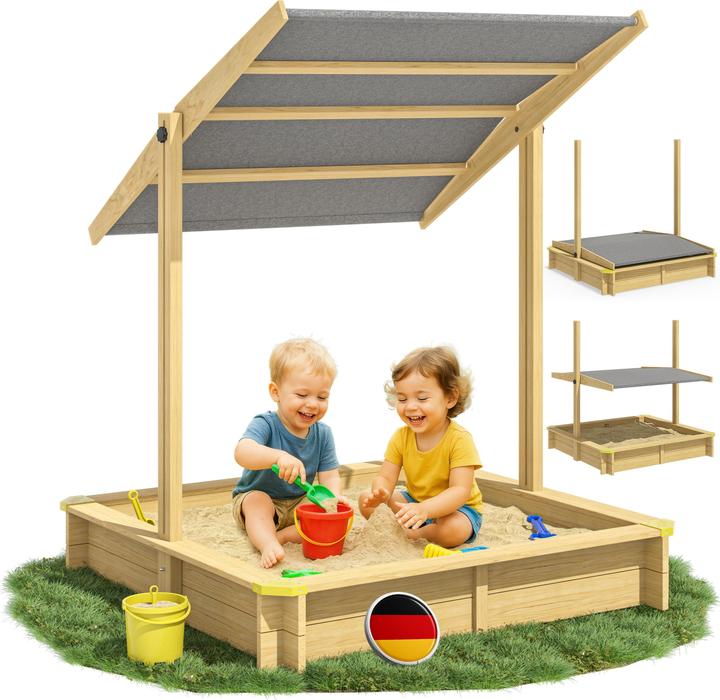 Spielwerk Samu mit Sonnendach