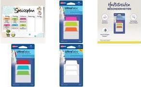 Produktbild Avery Zweckform Haftstreifen UltraTabs Weiss, 50,8 x 38 mm beschreibbare Taben, aus Polyester, papierbesch