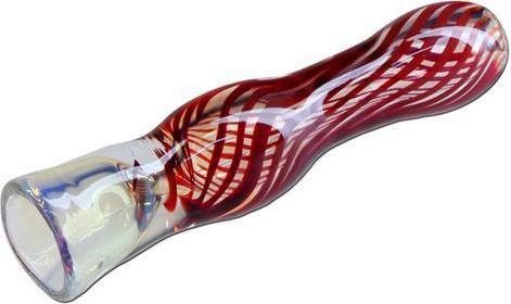 Produktbild Tamar One Hitter rot, goldbedampft