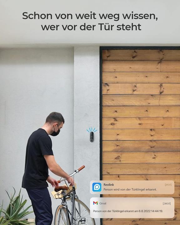 Image du produit Reolink Doorbell vidéo Wifi (Sans fil)