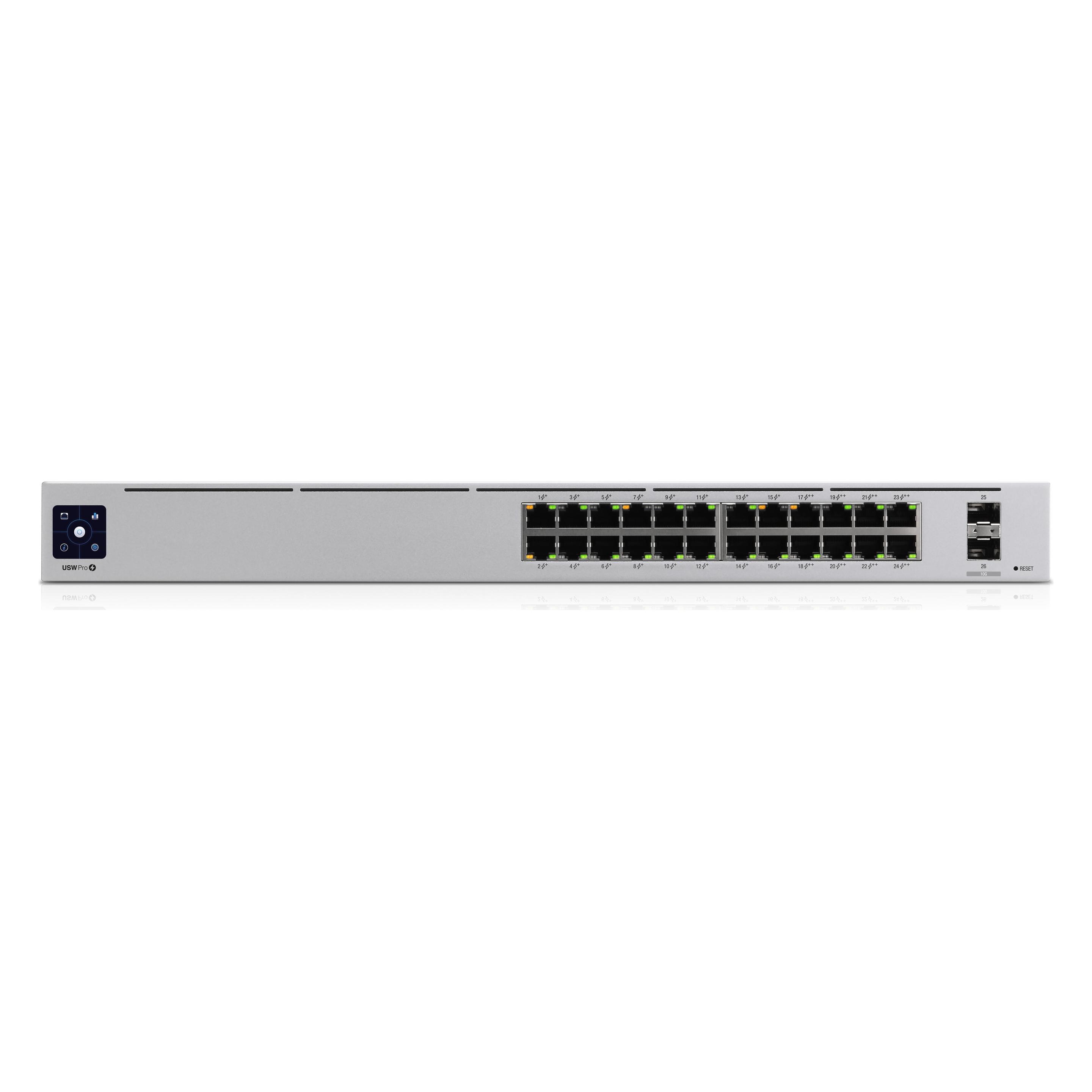 Ubiquiti UniFi Switch Pro-24 PoE (24 Ports), Netzwerk Switch, Grau