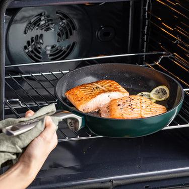 Actual product image Greenpan Evolution Stegepande (1 Piece) (Frying pan, Aluminium, Stainless steel, 28 x 43.80 cm)