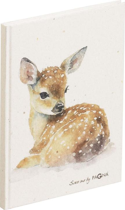 Pagna Notebook A5/64BL dotted deer Save me (148 x 210 mm, Dotted, Soft cover)