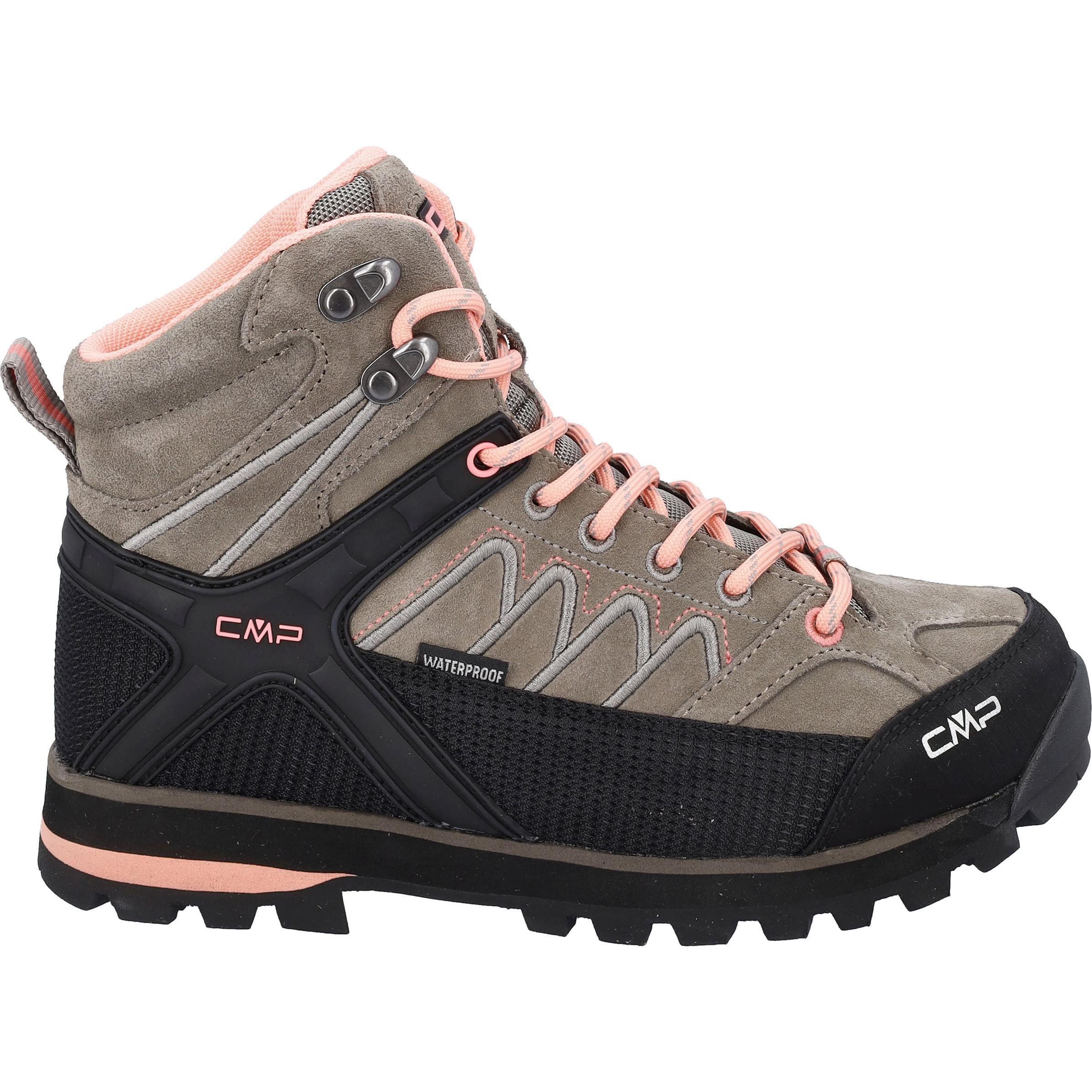 CMP Campagnolo, Damen, Wanderschuhe, Women's Moon Mid Trekking Shoe Waterproof (39), Schwarz