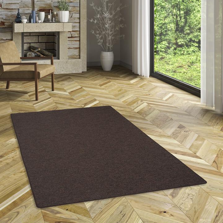 Produktbild Snapstyle Natur Flachgewebe Teppich Bentzon (133 x 133 cm)