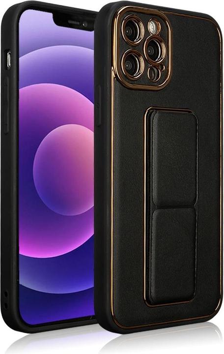Image du produit Hurtel Nouvelle coque Kickstand Case pour iPhone 13 Pro avec support noir (Apple iPhone 13 Pro)