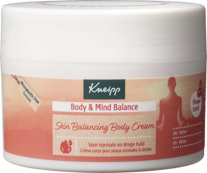 Kneipp Body Mind Balance Körpercreme - Iris und Vetiver - 200 ml - Intensive Feuchtigkeitspflege (Körpercreme, 200 ml)