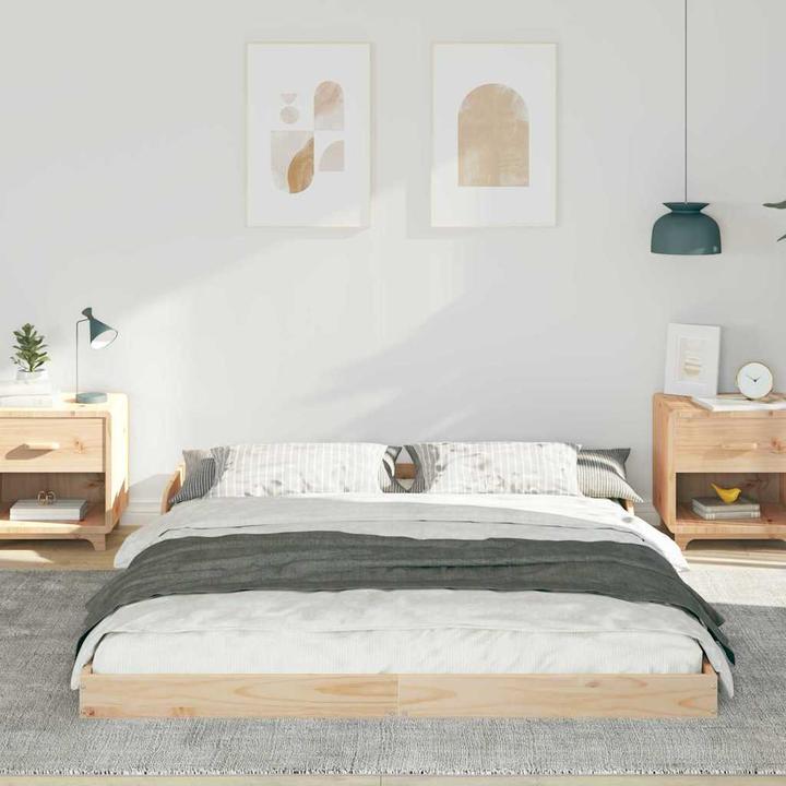 Image du produit vidaXL Plattformbettgestell (140 x 210 cm)