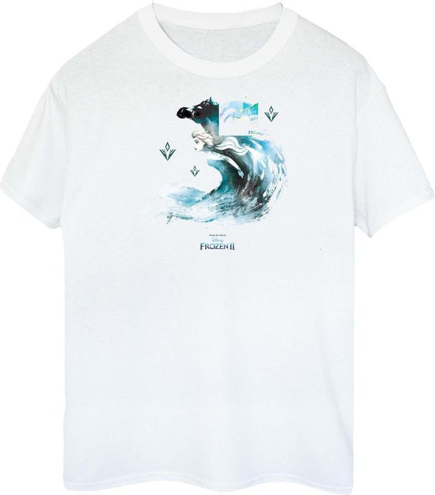 Immagine prodotto Disney Frozen 2 Elsa With Nokk The Water Spirit Maglietta Ampia Donna (4XL)