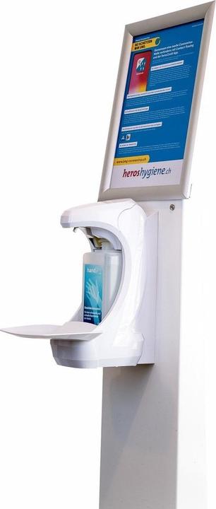 Immagine prodotto Heroshygiene Desinfektionssäule mit Sensor Desinfektionsspender