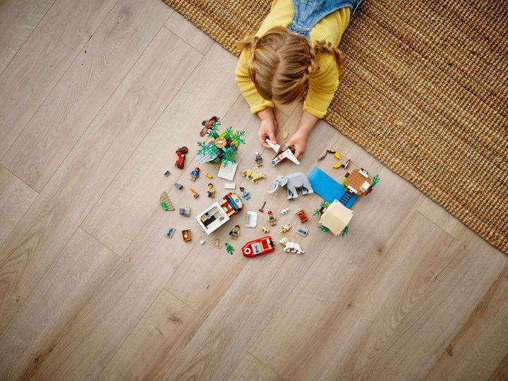 Produktbild LEGO Tierrettungscamp (60307, LEGO City, LEGO Seltene Sets)