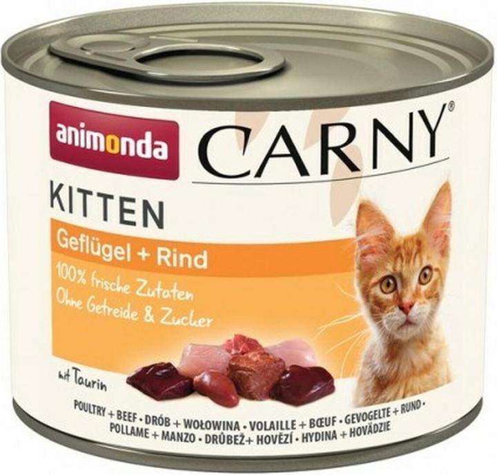 Actual product image animonda Carny 4017721836968 Canned Cat Food 200 g (Puppy + kitten, 1 pcs., 200 g)