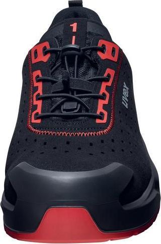 Actual product image Uvex 1 x-craft low shoes S1 PL 68021 black width 10 size 43 (S1P, 43)
