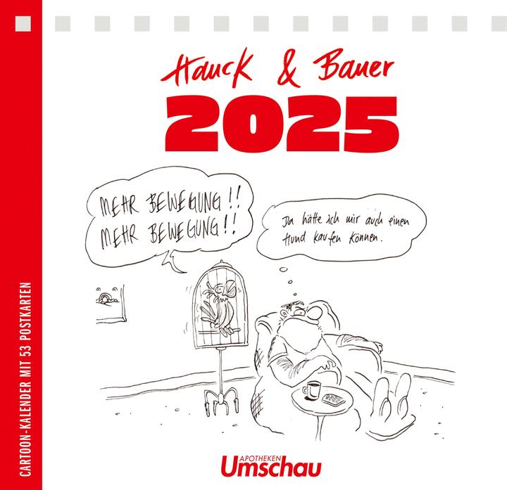 Image du produit Calendrier de cartes postales Hauck & Bauer 2025