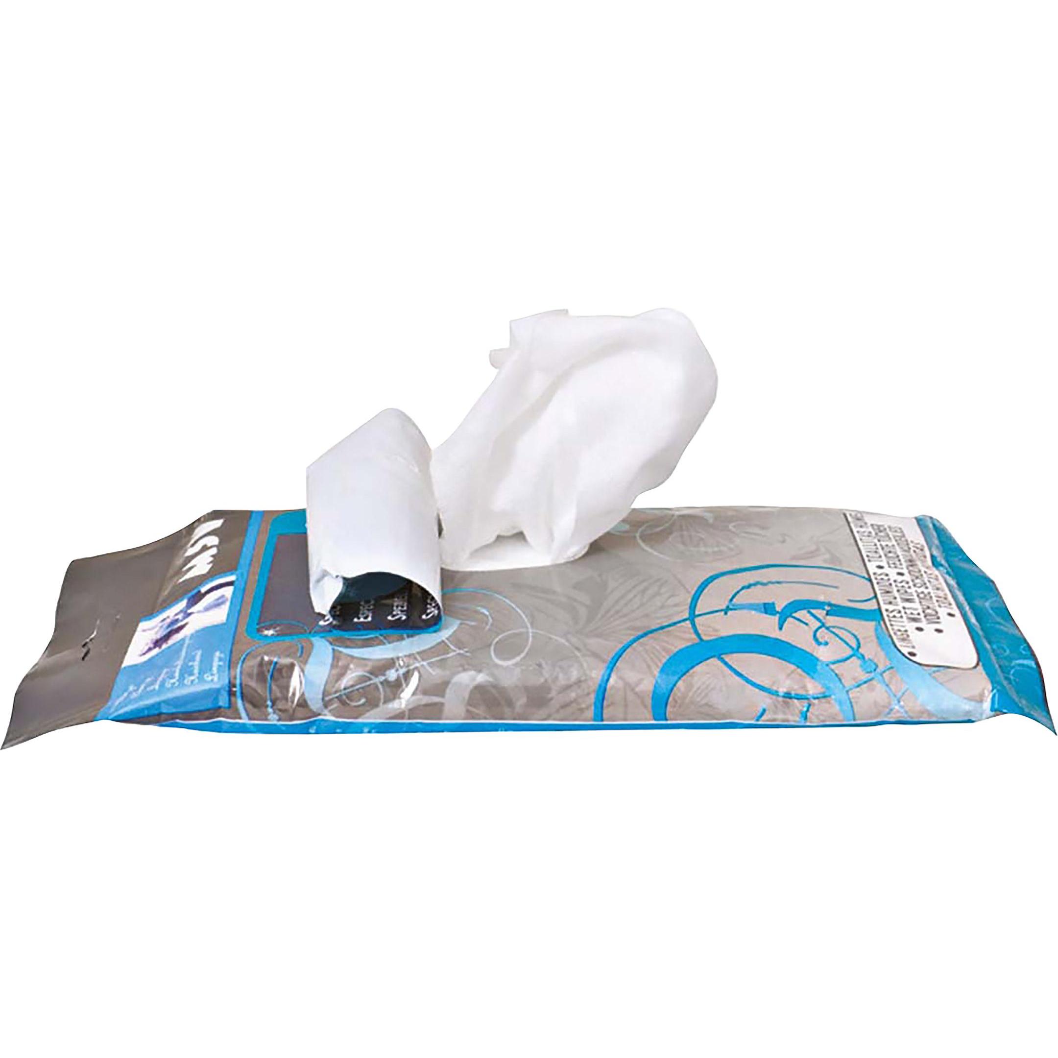 MSV, Accessori per occhiali, Boite De 20 Lingettes Lunettes En Sachets Indiv. B, Bianco