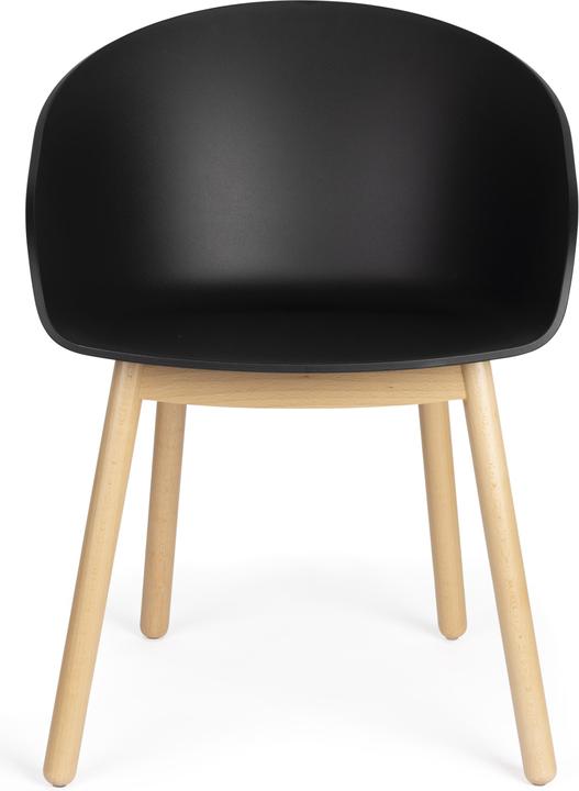 Produktbild Zuiver Armchair Void Oak Black
