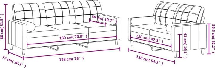 Actual product image vidaXL Filia (Upholstery set)