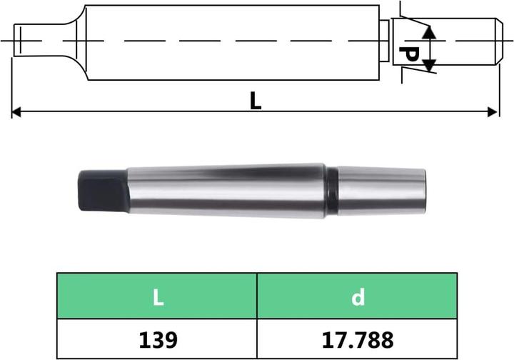 Actual product image vidaXL Bohrfutter