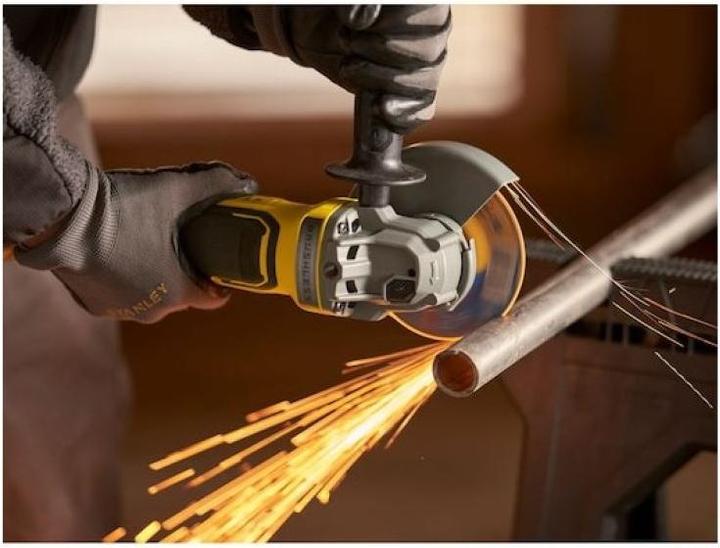Produktbild Stanley ST-WINKELSCHLEIFER V20 2x4.0Ah 125mm SFMCG700M2K (125 mm)
