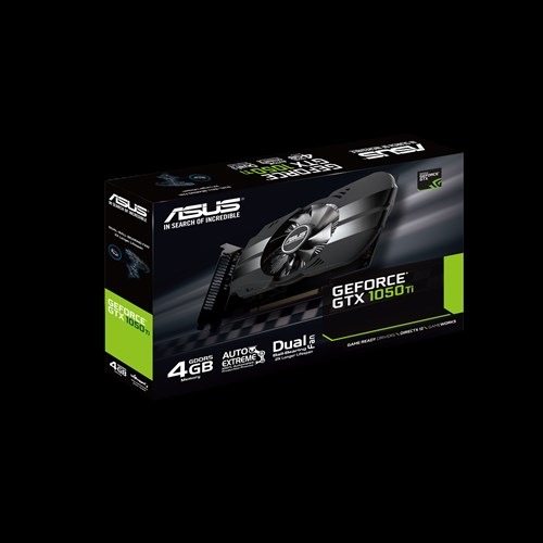 Actual product image ASUS PHOENIX GeForce GTX 1050 Ti 4G (4 GB)