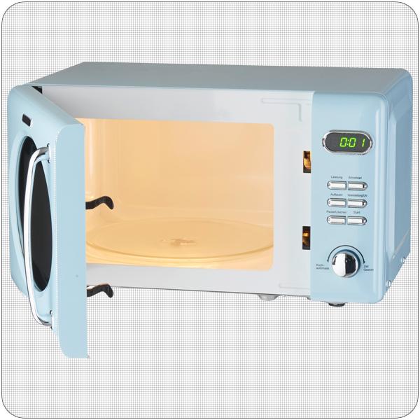 Image du produit Wolkenstein Four à micro-ondes WMW720 LB Bleu LxHxP 45,1 x 25,6 x 36,1 cm (20 l)