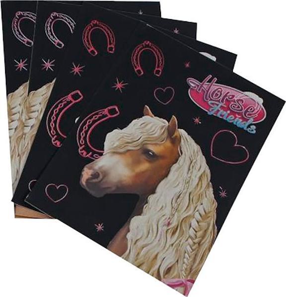 Image du produit Roost Cartes à gratter Cheval 620957 16 pièces