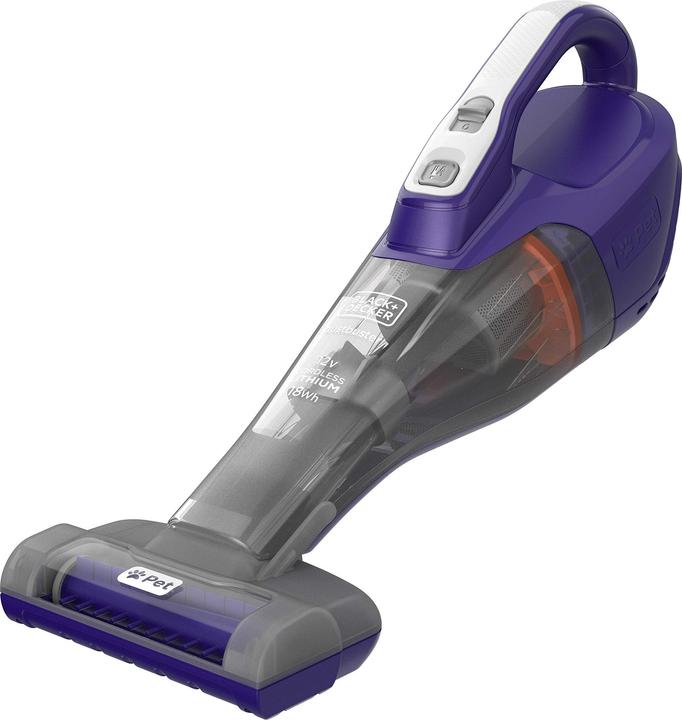 Black & Decker Akkusauger Dustbuster 12V Pet