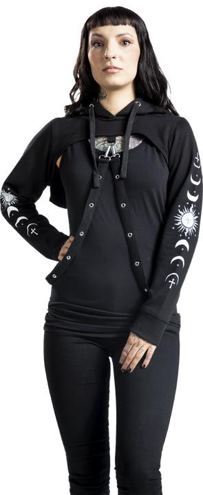 Produktbild Gothicana by EMP Crop Hoodie (L)