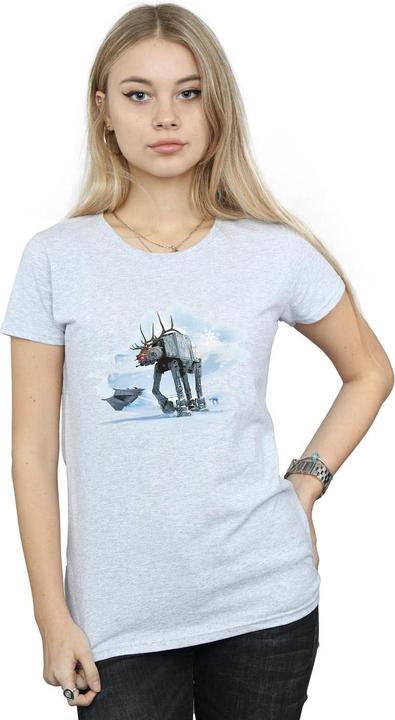Image du produit Star Wars - T-shirt CHRISTMAS AT-AT REINDEER - Femme (L)