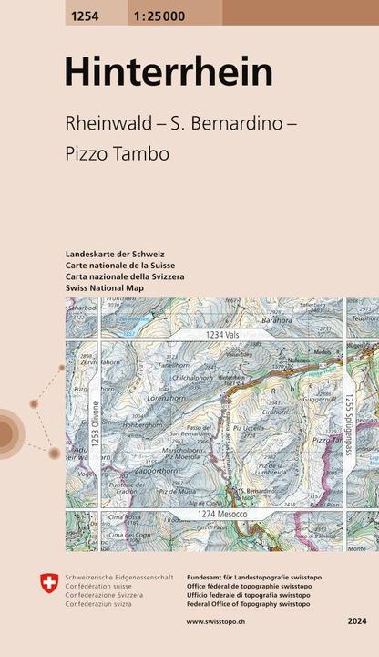 Actual product image LANDSCAPE 1:25 000 - Normal sheet