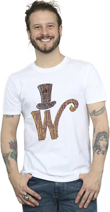 Image du produit Willy Wonka & the Chocolate Factory - T-shirt W LOGO HAT - Homme (L)