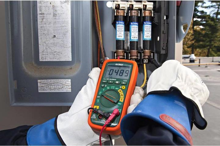Image du produit Extech Multimètre portable numérique EX350 (CAT III 600V, Multimètre portable)