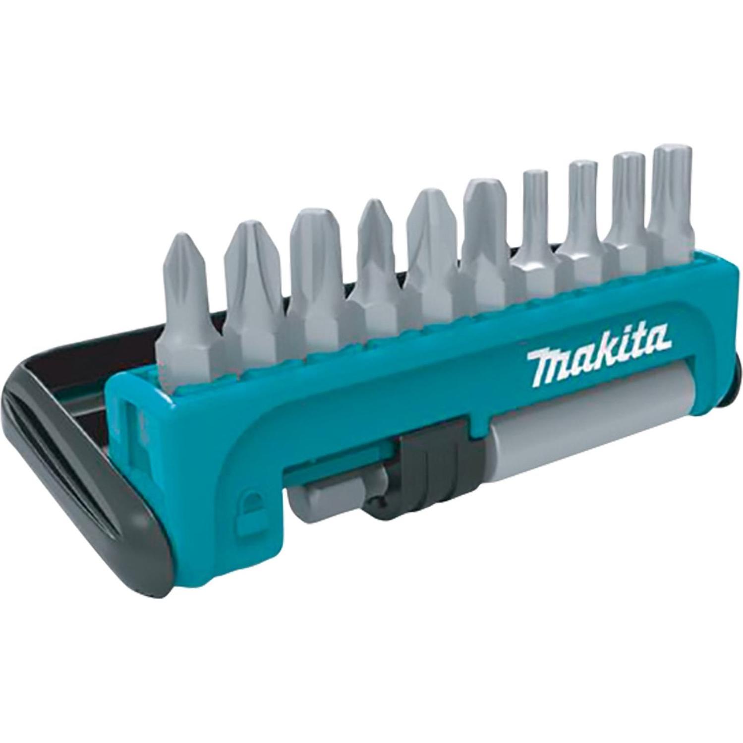 Makita, Chiave a bussola, D-64995 Set di punte 11 pezzi (Croce Pozidriv PZ, Croce Phillips PH)