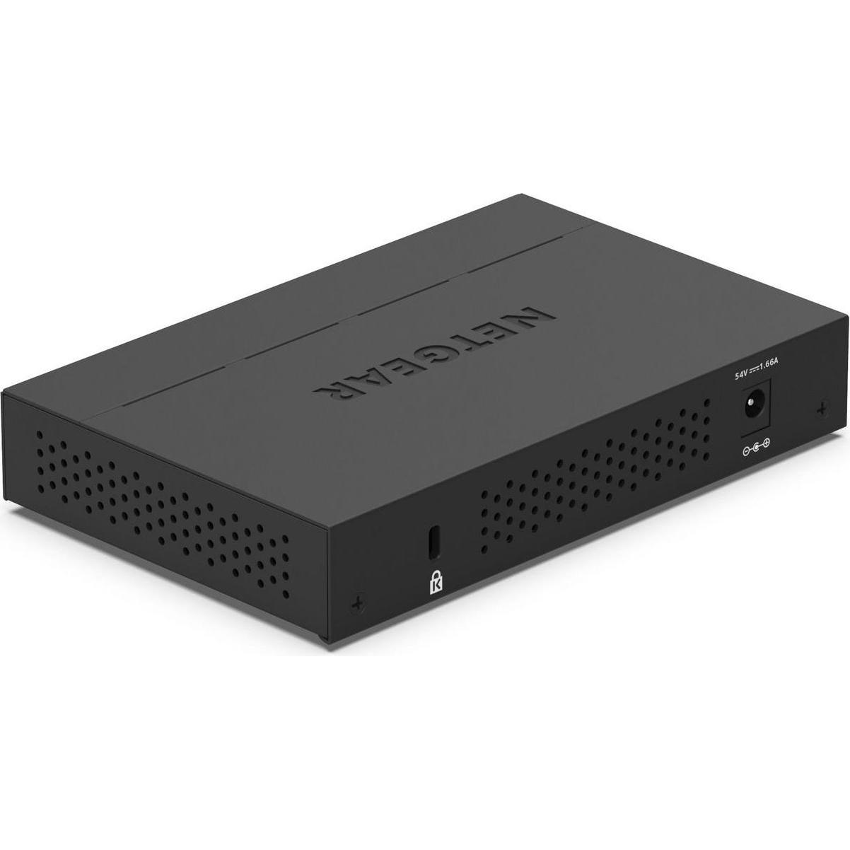 Netgear Gs305Pp Unmanaged Gigabit (5 porte), Switch di rete, Nero