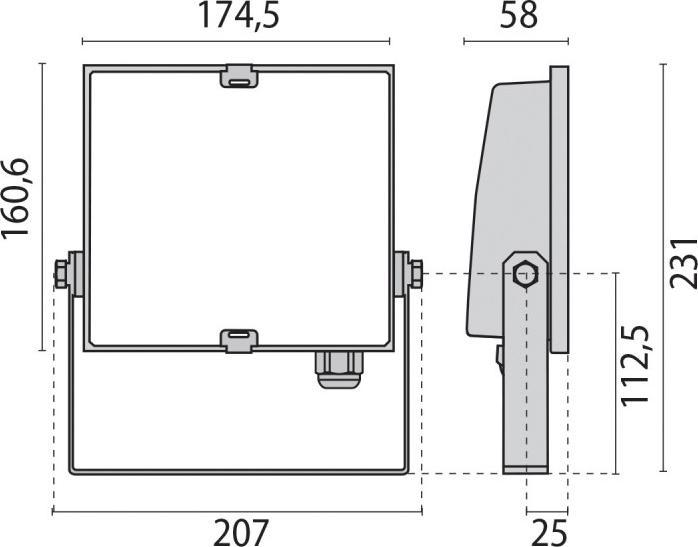 Image du produit PiL Projecteurs à LED (2800 lm, IP66)